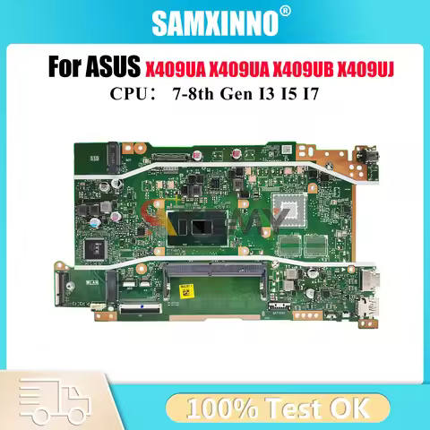 X409UA Laptop Motherboard For ASUS VivoBook X409UB F509U X409U A409U X409UJ A509U X409UA F409U Mainb