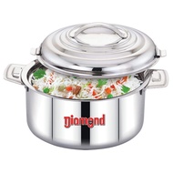 Diamond Stainless Steel Casserole Pot - (Hot Pot/Serving Pot) Stainless Steel Pot