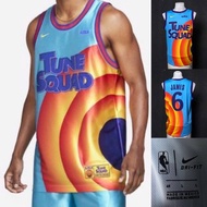 Basketball LeBron James Space Jam 2 Tune Squad Blue Jersey