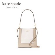 Kate Spade New York กระเป๋าถือ/กระเป๋าสะพายข้างรุ่น Lena Colorblock Bucket Bag KH441 250 สีครีม