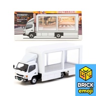 Tarmac Works Mitsubishi Fuso Canter Mobile Display Truck T64T-TL002-DW Đồ chơi mô hình xe hơi