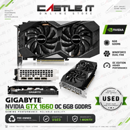 NVIDIA GeForce GTX 1660 1660 SUPER 1660 Ti 6GB GDDR6 ASUS Gigabyte GALAX MSI Used Graphics Card