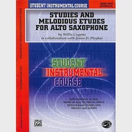 Student Instrumental Course: Studies and Melodious Etudes for Alto Saxophone, level 2