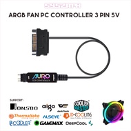 ARGB PC Fan Controller 3 Pin 5v Molex Addressable RGB ID Cooling JONSBO DEEPCOOL INFINITY COOLER MAS