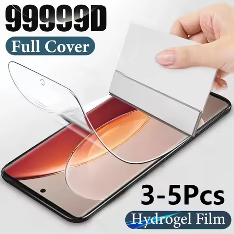 3-5Pcs Hydrogel Film For Vivo Y31 Y51 Y72 Y70 Y35 Y31s For Y36 5G 4G Film Screen Protector