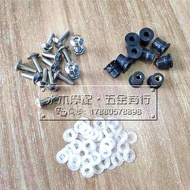 Suitable for Honda CB400X CB400F CB500X 500F 500R Windshield Windshield Screw Rubber Sleeve Nut