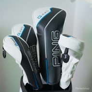 Ping G440 Logo Golf Woods Headcovers Covers For Driver Fairway Putter 135UT Clubs Set Heads PU Leath