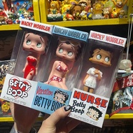 Betty Boop ฟิกเกอร์อนิเมะป๊อปอายรุ่น Wecky Wobbler คอลเลกชันโมเดลของขวัญตุ๊กตาต่อสู้