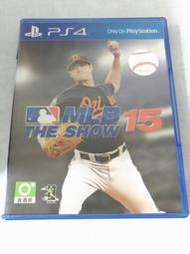 (兩件免運)(二手) PS4 MLB 15 The Show 英文版 