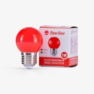 Round BULB LED light BULB 1W
