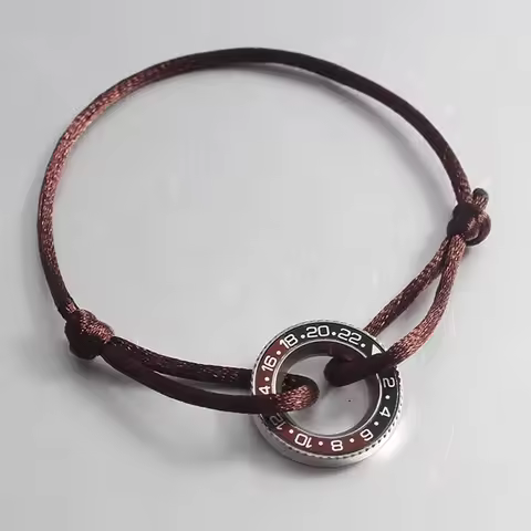 GMT Watches Speedometer Bezel Rope Bracelet