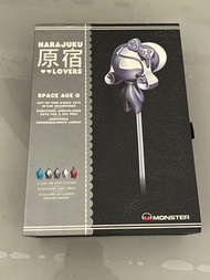 全新 Monster Harajuku 原宿 Earphone 耳機 3.5mm