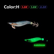 LETOYO เรือล่อตกปลา ลูกกวาดสัตว์น้ำ ลูกกวาดปลาหมึก เรือล่อตกปลาไฟกลางคืน สีส้มสีส้มเล็ก สีส้มมะพร้าว