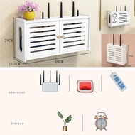 Wall Mountable Router Rack for Organized WiFi and Home Entertainment Accessories