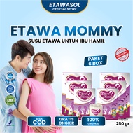 Etawamommy Milk for pregnant women for healthy fetus – rich in DHA & Folic Acid, 6 Box Package