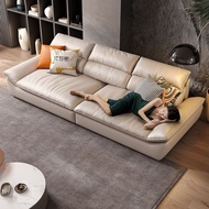 K084 Fasarty Leather Sofa Oakland Sailing Sofa Genuine Leather Sofa Down Sofa Lazy Sofa Inline Sofa
