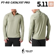 5.11 Tactical - PT-R® Catalyst Pro เสื้อแจ็กเก็ต กันลม คอปก ไม่อับชื้น ผ้ายืด ทนทาน ใส่สบาย กระชับใส