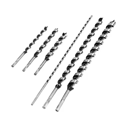 6-25mm Wood Auger Hex Shank Twist Drill Bit Long 230-460mm High-Carbon Steel 6x230 8x230 10x230 12x2