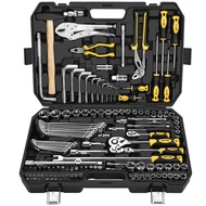 Hardware Socket Combination Screwdriver Wrench Tool Box Tool129Set of Auto Repair Heavy Duty Pliers 