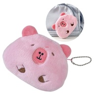 seng Plush Capybara Coin Purse with Zippered Secure and Stylish Storage Multifunctional Money Pouch 