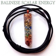 BIO G BUSTER ORGONITE SCALAR 7 CAKRA PENDULUM