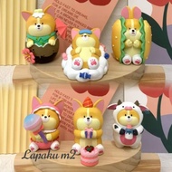 CORGI DOG Action Figure Miniature Shiba Inu Cake Topper DOG Animal Toy Display