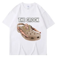 Crock Dwayne Johnson Funny T-Shirt For Women Casual Clothing Men's Streetwear