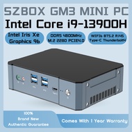 SZBOX GM3 Mini PC Intel i9 13900H Iris Xe  Graphics 96 Thunderbolt4 DDR5 WIFI6 BT5.2 Gaming & Office