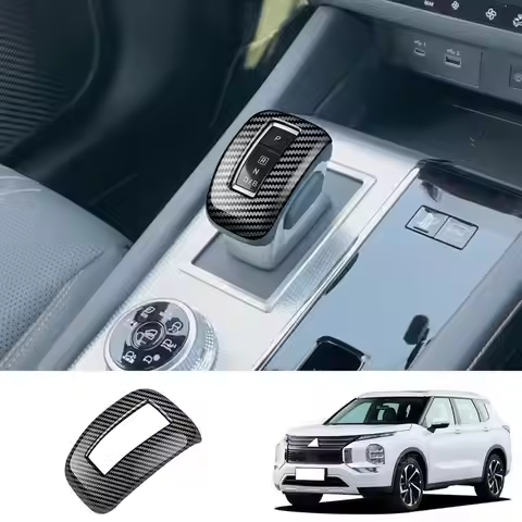 For Mitsubishi Outlander 22-23 Gear Head Handle Cover For Outlander Central Control Gear Cover Decor