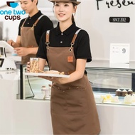 Barista Apron (Coffee) Waterproof Apron/ Barista Apron Korean Cooking Apron/