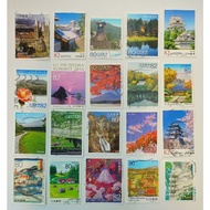 [J12] Used Stamp Mix from Nippon Japan