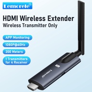 Lemorele R800 HDMI Wireless Transmitter 1080P WiFi 2.4/5G Transmission Distance 100 meters 1 transmi