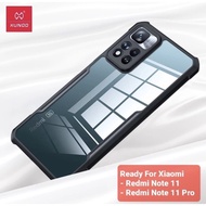 HITAM Case Xundd Original Redmi Note11 Pro/Note 11 Pro+ Soft Hard Case Hybird - Black