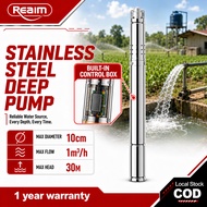 Reaim Water Pump Submersible Water Pump 180W/370W Deep Well Water Pump For Farm Irrigation Water Sup