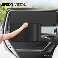 SEAMETAL Magnetic Car Window Sunshade Detachable Spliced Side Window Curtain Car Glass Window Sun Pr