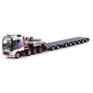 WSI 1: 50 VOLVO FH5 8X4 Flatbed Trailer Alloy Model COLLETT 01-5175