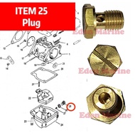 Main Jet (0.6) & Plug for MERCURY USA Model 60/90 HP 2st outboard