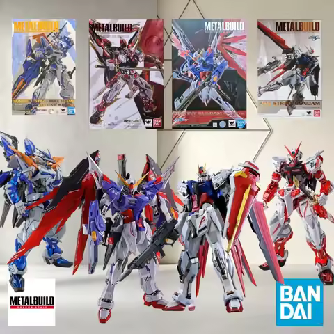 Bandai METAL BUILD MBF-P03R P02KAI P01-Re2 P02 Four Astray Diecast Alloy Collectible For SEED Fans D