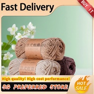 Japanese-style hemp crochet hat thread cotton and linen crochet bag thread hand-woven diy lace croch