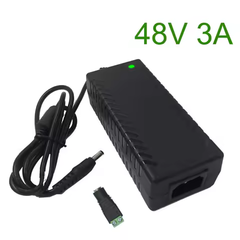 48V3A AC 100V-240V DC 48V 3A Switching Power Supply 48 Volt Universal Power Adapter Transformer LED 