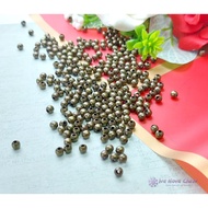Bead Spacer Round 4mm bronze (15grm)