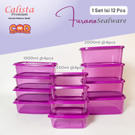 [12 PCS FURANO] TOPLES CALISTA FURANO FOOD CONTAINER TEMPAT BUMBU MAKANAN FOOD PREPARATION