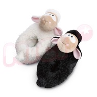 NICI Black White Baa Sheep Slippers-L (49926)
