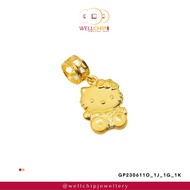 Loket Emas 916 Hello Kitty | Hello Kitty 916 Gold Pendant | Emas 916 | Kedai Emas WELL CHIP