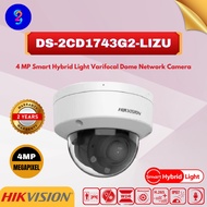 【Ready Stock】HIKVISION DS-2CD1743G2-LIZU 4MP Smart Hybrid Light Varifocal Dome Network Camera