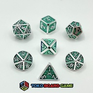 7 Dice Hunter Metal Dice Set - DND Dice - Dungeons & Dragons | Board Game