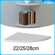 [Ahagexa] Floating Shelf Round End Wall Mounted Display Shelf Floating Speaker Nursey Monitor Shelf 