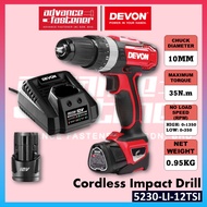 DEVON 5230-LI-12TSI / 5230-LI-12TSIZ 12V Cordless Impact Drill