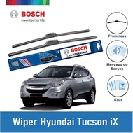 Bosch Pair of Tucson iX Frameless Clear Advantage 24 & 16 Car Wipers
