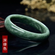 huangfuqiang Imitation Jade Bracelet, Green Jade Girl, Floating Flower Jade Stone, Female Style, White Jade Bracelet, Sent to Lover, Sent to Mother, and Shipped by ProxyFashion Bangle Bracelets